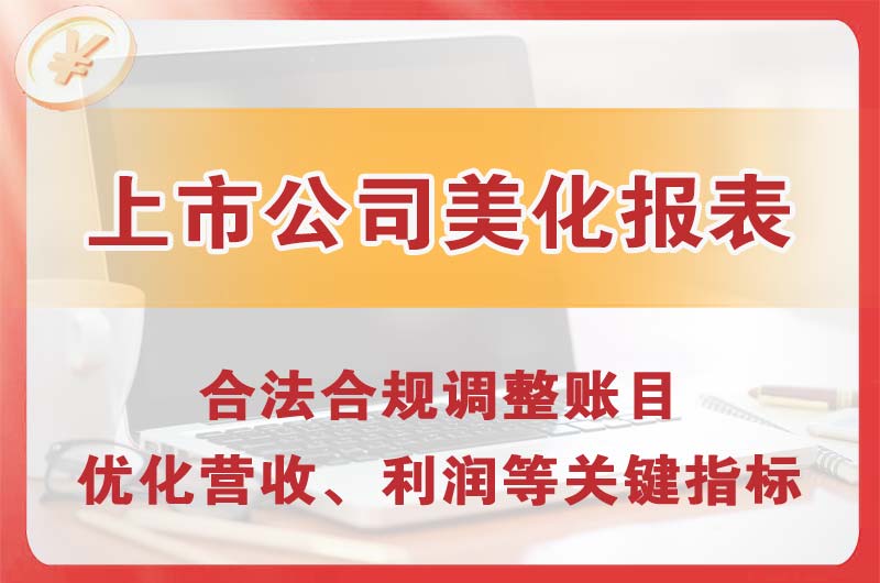 金坛上市公司美化报表